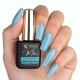 Vernis bleu effet fibre Cashmere - Moher