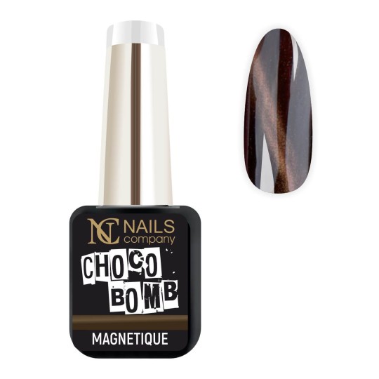 Vernis magnétique marron Choco Bomb