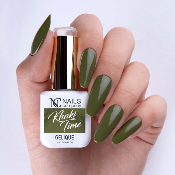 Vernis vert kaki Khaki Time - 6ml