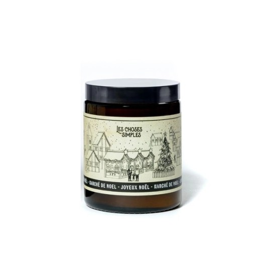 Bougie Marché de Noël - 180 ml